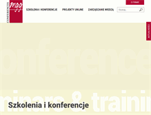 Tablet Screenshot of kuznia.mgg-conferences.pl